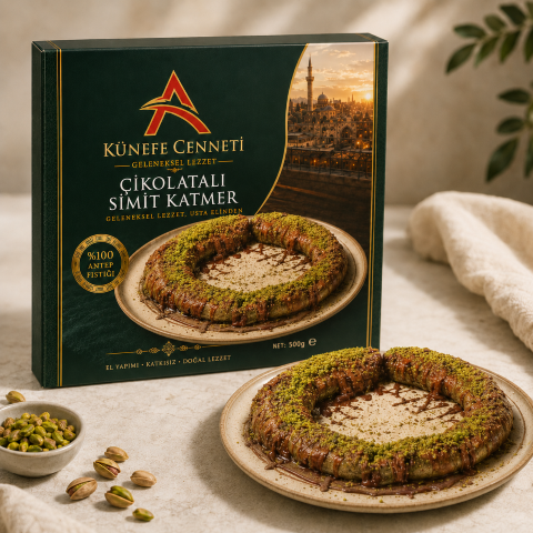 Toptan Çikolatalı Simit Katmer